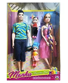 Yunicorn Max Family Set Doll - Colour may vary