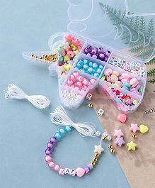 Babyhug DIY Jewellery Kit with Threads- Multicolor