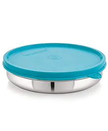 Steel Lock Flex Stainless Steel Airtight Container, 550 ML, Turquoise