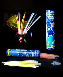 Smartcraft Glow Stick, Glow Stick Bracelets, Colors Party Favors Supplies (Pack of 50)