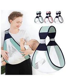 ARCADE TOYS Ergonomic 3D Mesh Baby Wrap Sling Carrier for Toddlers - Colour may vary
