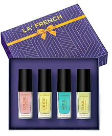 La French Perfume Gift Set For Men & Women Elixir, Explore, Intense & Virtue Long lasting Eau De Parfum Perfume Gift Set 15ml x 4