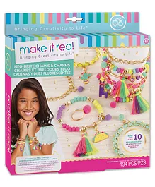Make It Real NeoBrite Chains & Charms- Multicolor