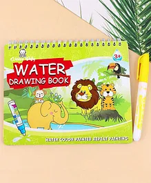 Baby Moo Animal World Reusable Book Green - English