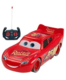 NEGOCIO MC Queen Remote Control Car Plastic Lightning McQueen Vehicle - PACK OF 1 - COLOR MAY VARY