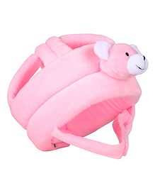 Steelbird Baby Safety Helmet- Bear- Pink