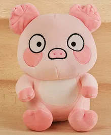 Dukiekooky Unisex Kids Cute & Adorable Pink Pig  Soft/Plush Toy for Boys & Girls, Height - 20 CM