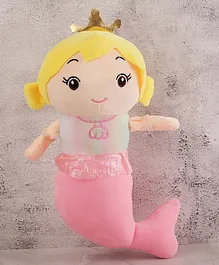 Dukiekooky Cute & Adorable Pink Mermaid Soft/Plush Toy For Girls, Height - 30 cm