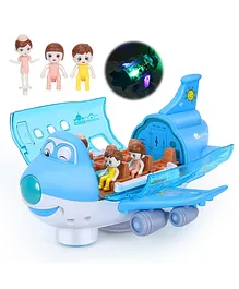 AKN TOYS Airliner Universal with Sound Light Rotate (Colour May Vary )