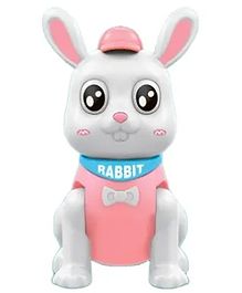 NEGOCIO Lovely Jumping Rabbit Toy Kids Electric Walking and Dancing Rabbit Toy With Music and Light - COLOR MAY VARY