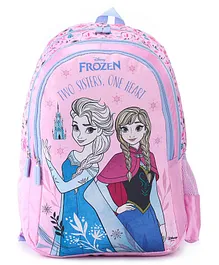 Disney Frozen Inspired School Bag for Winter Wonderland Adventures Pink - 14 Inches