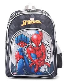 Spiderman School Bag Inspire Learning with Spider Man's Style Black - 18 Inches