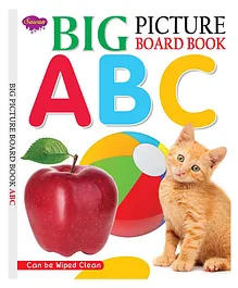 Big Picture Wipe & Clean Alphabet Board Book - English