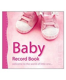 Baby Record Book It's A Girl - English