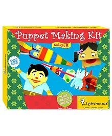 Lighthouse Make Your Own Puppet Making DIY Kit - Multi Color