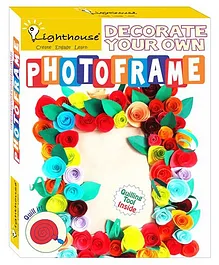 Lighthouse Make Your Own New Photo Frame Quilling DIY Kit - Multi Color