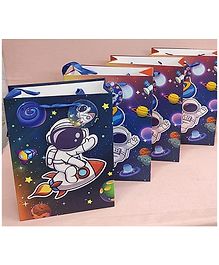 Tera 13 Space Theme Carry Bags for kids,Multicolour- 6 Pcs