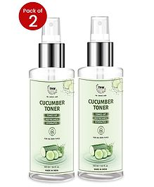 TNW The Natural Wash Set of 2 Cucumber Pore Tightening Toner - 100ml Each