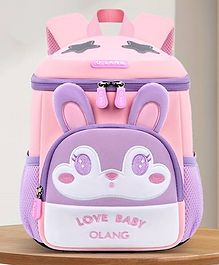 YAMAMA Tutu Love Bunny Cute Luxury Bucket Backpack For Kids And Toddlers Warterproof Lightweight Spine Protection Backpack With Reflective Design For Kids Premium Design Bag For Kids Best For Pre School Kindergartens Picnic And Holidays  Multicolor