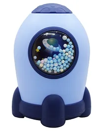 Asera Space Theme Piggy Bank with Number Code Lock Navy Blue