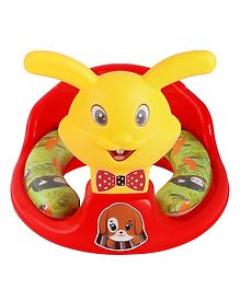 Toilet Trainer Soft Cushion Baby Potty Seat with Handle and Back Support Toilet Seat for Western Toilet