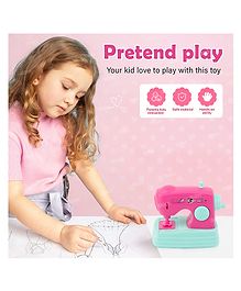 Fiddlerz Sewing Machine Toy for Kids Pretend Play Toys for Hours of Fun - Pink