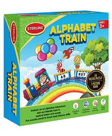 Sterling Alphabet Train Jigsaw puzzle -24 Pieces