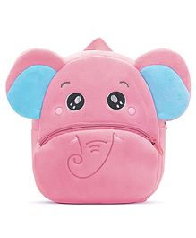 Frantic Premium Quality Soft design Pink Elephant Bag for Kids