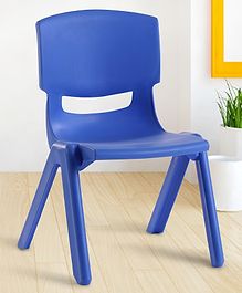 Babyhug Strong and Durable  Plastic School Study Chair - Blue