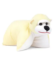 IR Folding Pillow Monkey - Light Yellow