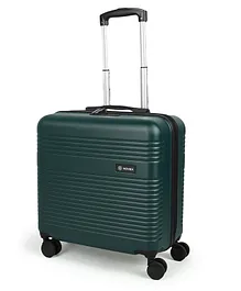 NOVEX Bolt Hard Top Laptop Overnighter Bag Laptop Roller Case Cabin Luggage Business Trolley Bag - Green