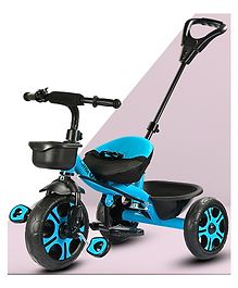 Little Olive Hunny Bunch Tricycle with Parental Handle - Blue