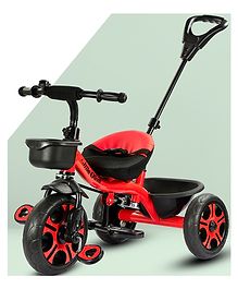 Little Olive Hunny Bunch Tricycle with Parental Handle - Red