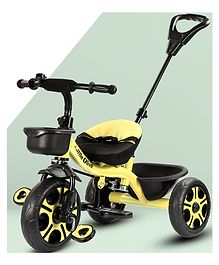 Little Olive Hunny Bunch Tricycle with Parental Handle - Yellow