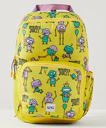 Wildcraft Champ 1 Robot Backpack Yellow - 14 Inches