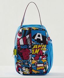 Wildcraft Wiki Disney Foodie Marvel Lunch Bag - Blue (Print may vary)