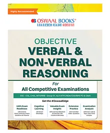 Oswaal Objective Verbal & Non-Verbal Reasoning For All Competitive Examination Chapter-Wise & Topic-Wise A Complete Book To Master Reasoning Latest Exams - English