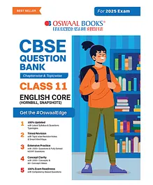 Oswaal CBSE Question Bank Class 11 English Core Chapterwise And Topicwise Solved Papers For 2025 Exams - English