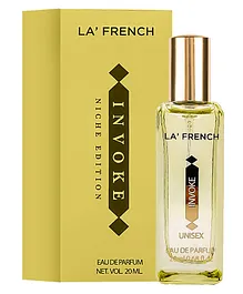 La French Invoke Perfume, Long Lasting Eau De Purfum 20ml Pack Of 1