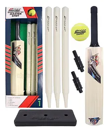 Speed Up Master Shot Combo Box Cricket Kit for Kids Outdoor Sports Toy Gift for Boys Girls Picnic Fun