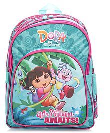 Dora the Explorer Inspired School Bag for Young Adventurers - 14 Inches