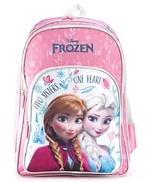 Frozen-Inspired School Backpack for Winter Wonderland Adventures Pink - 16 Inches