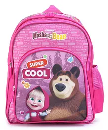 Masha & Bear School Bag The Epitome of Style and Fun - 14 Inches