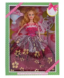 Smiles Creation Doll With Wand Pink - 29 cm