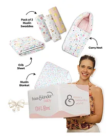 haus & kinder Bedtime Cuddle GiftBox Pack of 6 : Ditsy Floral