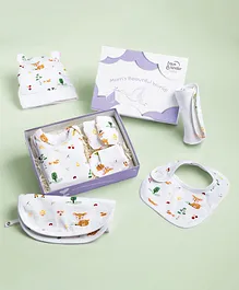 haus & kinder Adorable Attire Gift Set : Pack of 7 (Woodland Animal)