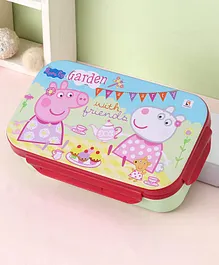 Peppa Pig Lunch Box with Container - Pink