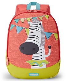 American Tourister Zoodle 3.0 Zebra Org Backpack Multicolour - 14 Inches