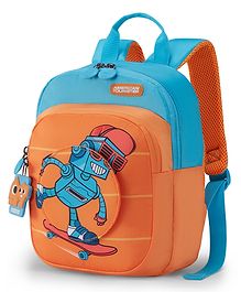 American Tourister Yoodle 3.0 Backpack Orange and Blue - 11.4 Inches