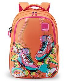 American Tourister Ollie 3.0 Backpack Glyph Orange - 17.5 Inches